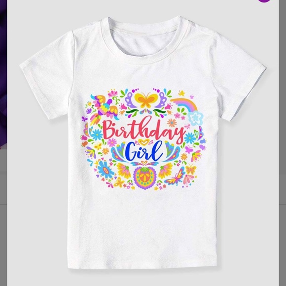 Brand new still in bag.White and multicolored birthday girl tutu set - Picture 4 of 4